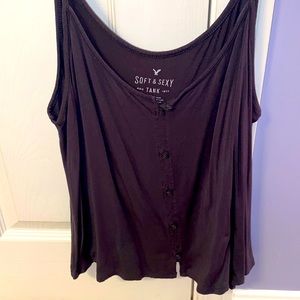 Soft and comfy, barely worn AE tank top